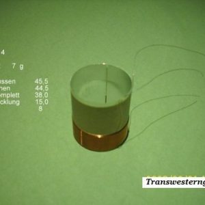 VC 14  voice coil  44,50 mm   8 OHM - 1,75 "