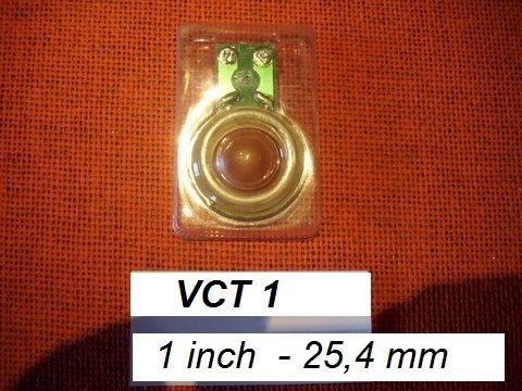 Diaphragm Voice Coil 8 ohm 1,0 inch – 25,4 mm VCT 1 1