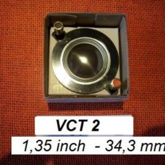 Diaphragm Voice Coil 8 ohm 1,35 inch - 34,3 mm VCT 2