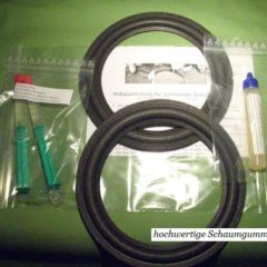 Blaupunkt 6 inch rings refoam set incl adhesive+remover