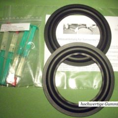 Acoustic Energy 	 AE 120  rings refoam set incl adhesive+remover