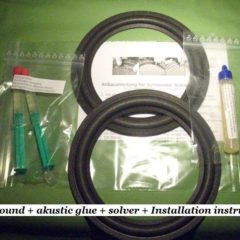 JBL	TLX 8 rings refoam set incl adhesive+remover