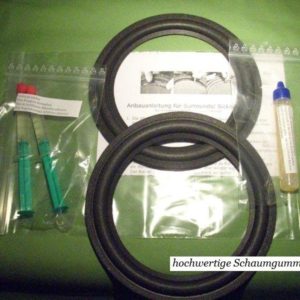 Kenwood T10 0235 00 rings refoam set incl adhesive+remover