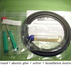Onkyo W2068C  rings refoam set incl adhesive+remover