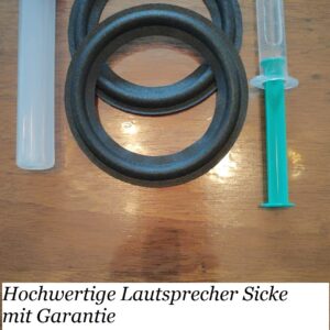 Audi 97 mm Hochwertiges Schaumgummi Lautsprecher Sicken Set mit Garantie 95