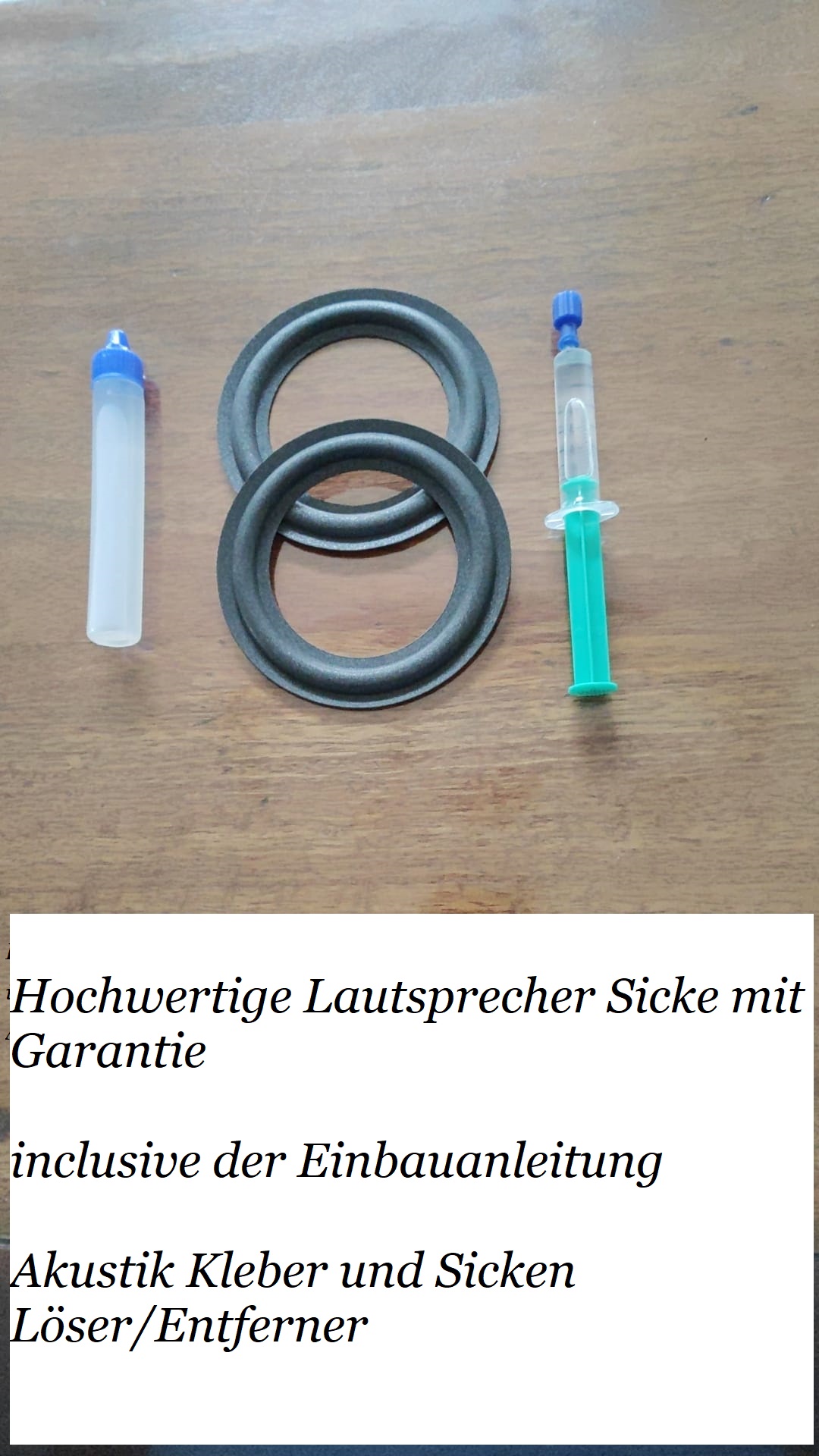 BMW E36 Cabrio Hochwertiges Lautsprecher Sicken Set mit Garantie für hinten 114