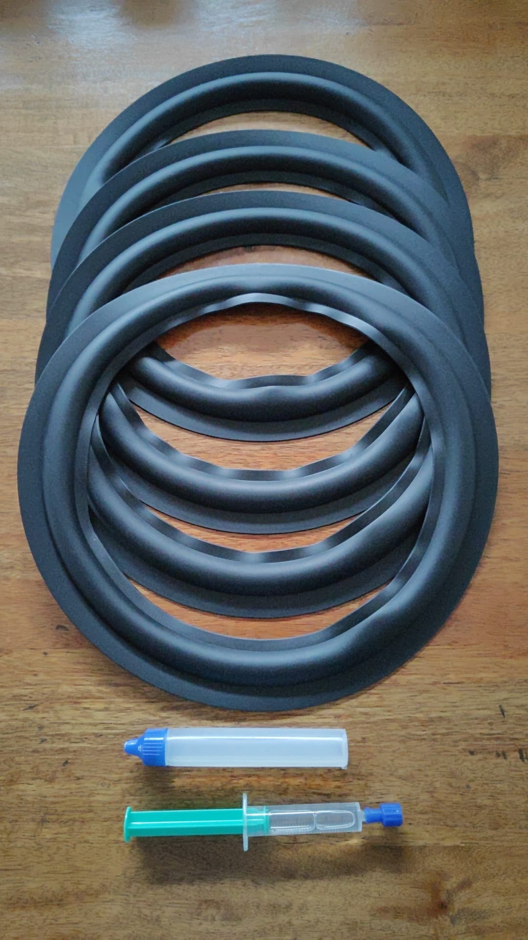 Philips AD12200 W4 high quality speaker rubber rings 4 x kit 309g