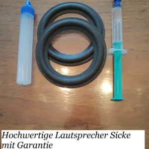 MB Quart 850s Hochwertiges Mittelton Schaumgummi Sicken Set mit Garantie 96