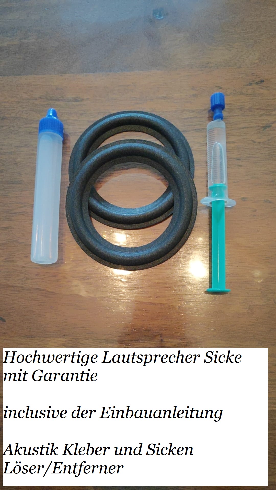 MB Quart 850s Hochwertiges Mittelton Schaumgummi Sicken Set mit Garantie 96