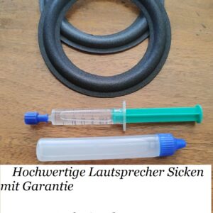 Audi 80 Cabrio Hochwertiges Schaumgummi Lautsprecher Sicken Set mit Garantie 122