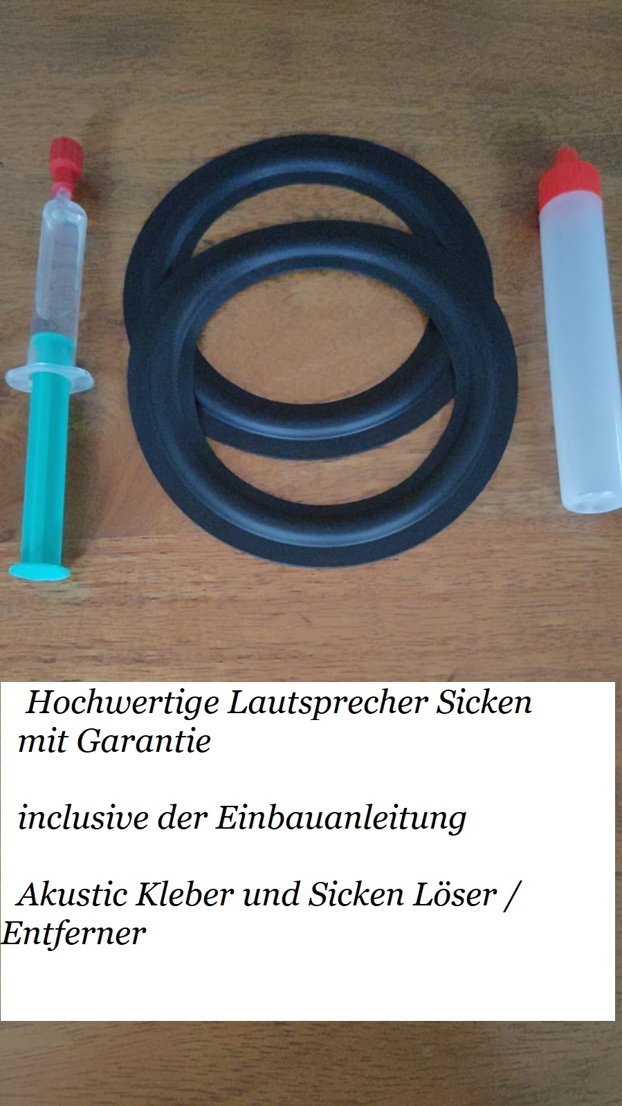 Audi 90 Mittelton Hochwertiges Schaumgummi Lautsprecher Sicken Set mit Garantie 122