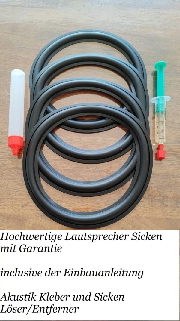 B&W DM 603  Hochwertiges Schaumgummi Sicken Kits mit Garantie 4 x R 160g