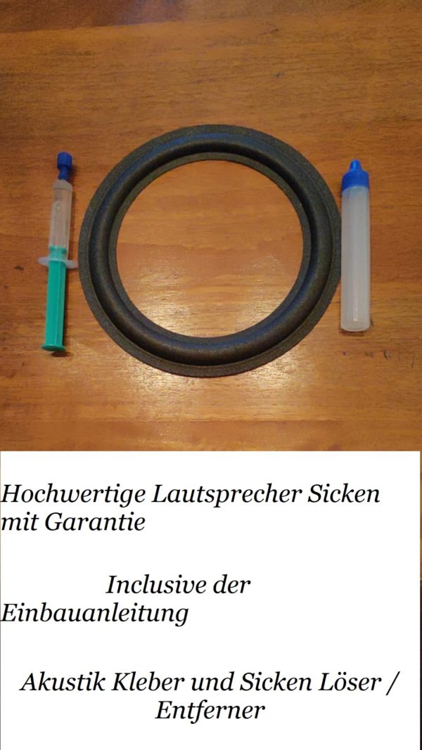 Tonsil GDN 20/80 Hochwertiges Schaumgummi Sicken Kit mit Garantie 205