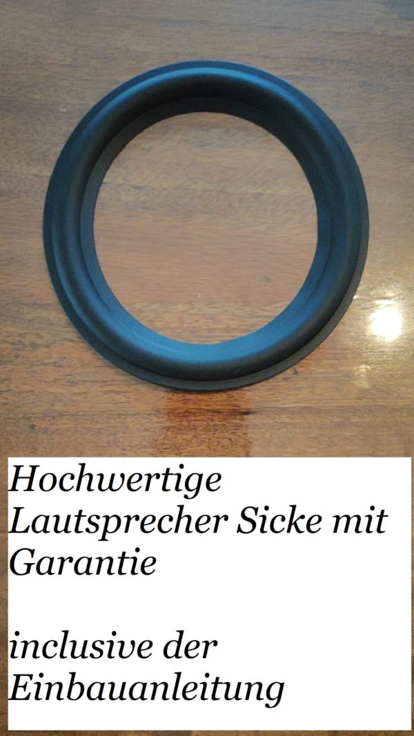 171 mm  Hochwertige Gummi Lautsprecher Sicke mit Garantie  R BOO-G