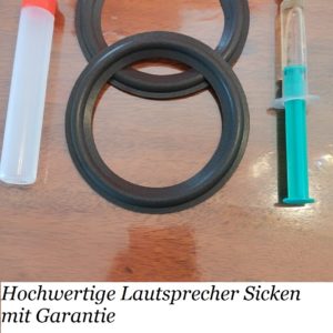 Grundig Audiorama 7000 Mittelton Schaumgummi Sicken high quality foam ring set R121