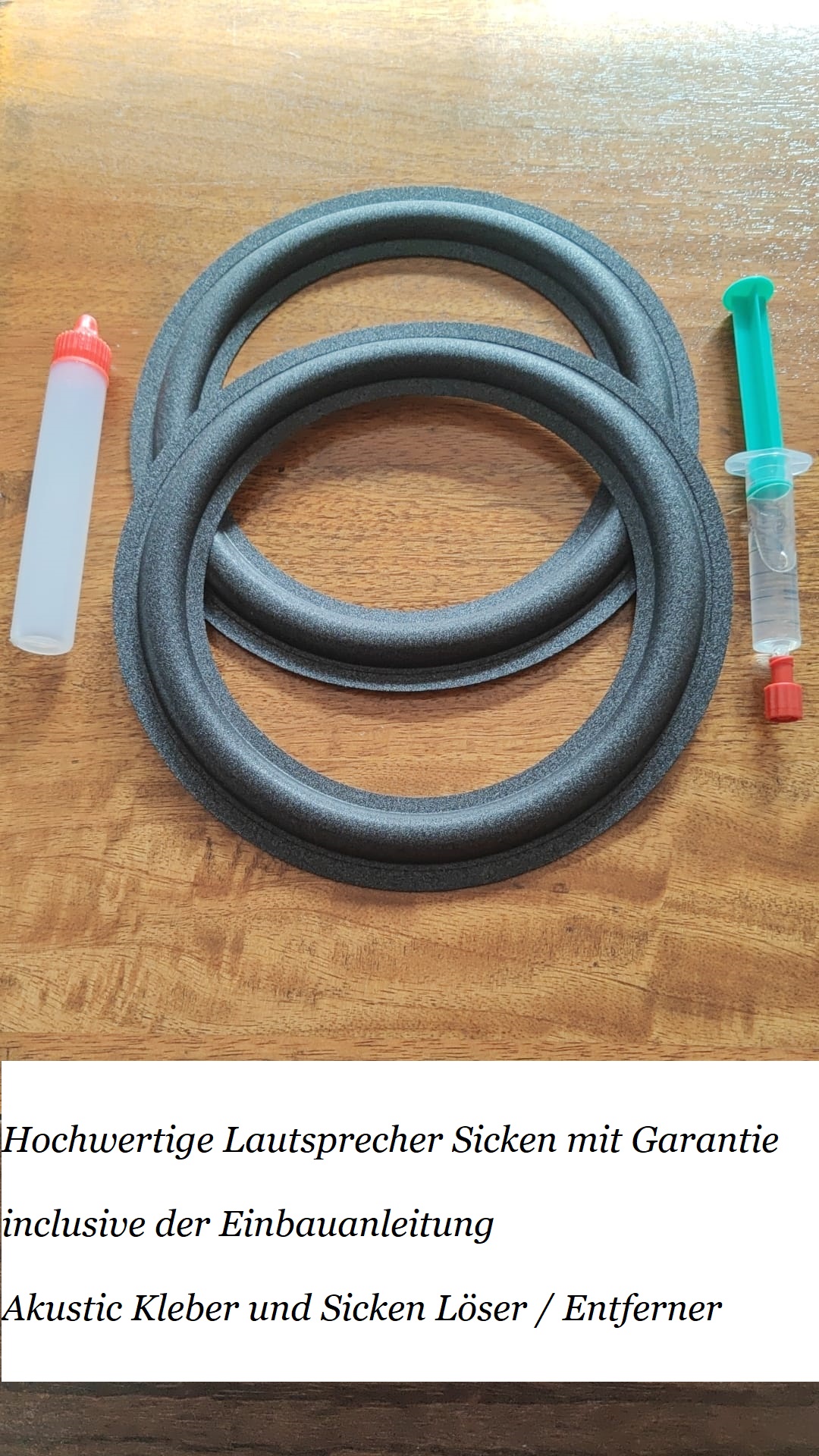 195 mm Hochwertiges Schaumgummi Sicken Set mit Garantie IZE