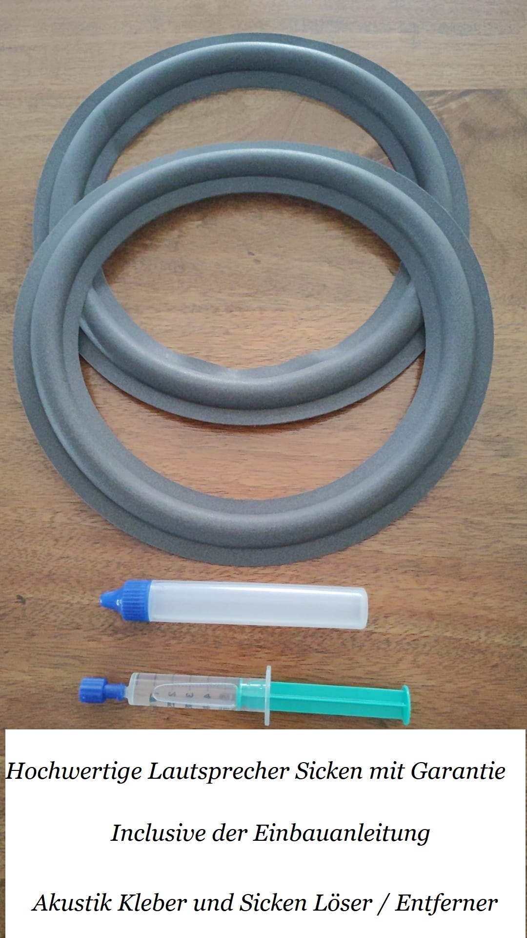 233 mm Hochwertiges Schaumgummi Lautsprecher Sicken Set mit Garantie R-IRE