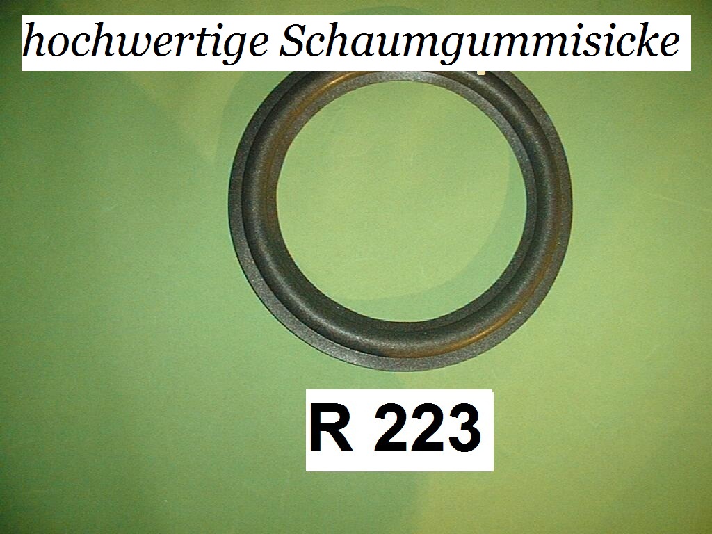 Telefunken HL 800 Hochwertige Schaumgummi Lautsprecher Sicke R223