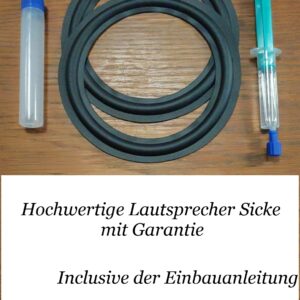 MB Quart QM 160 TX2 Hochwertiges Lautsprecher Gummi Sicken Set mit Garantie R160g a