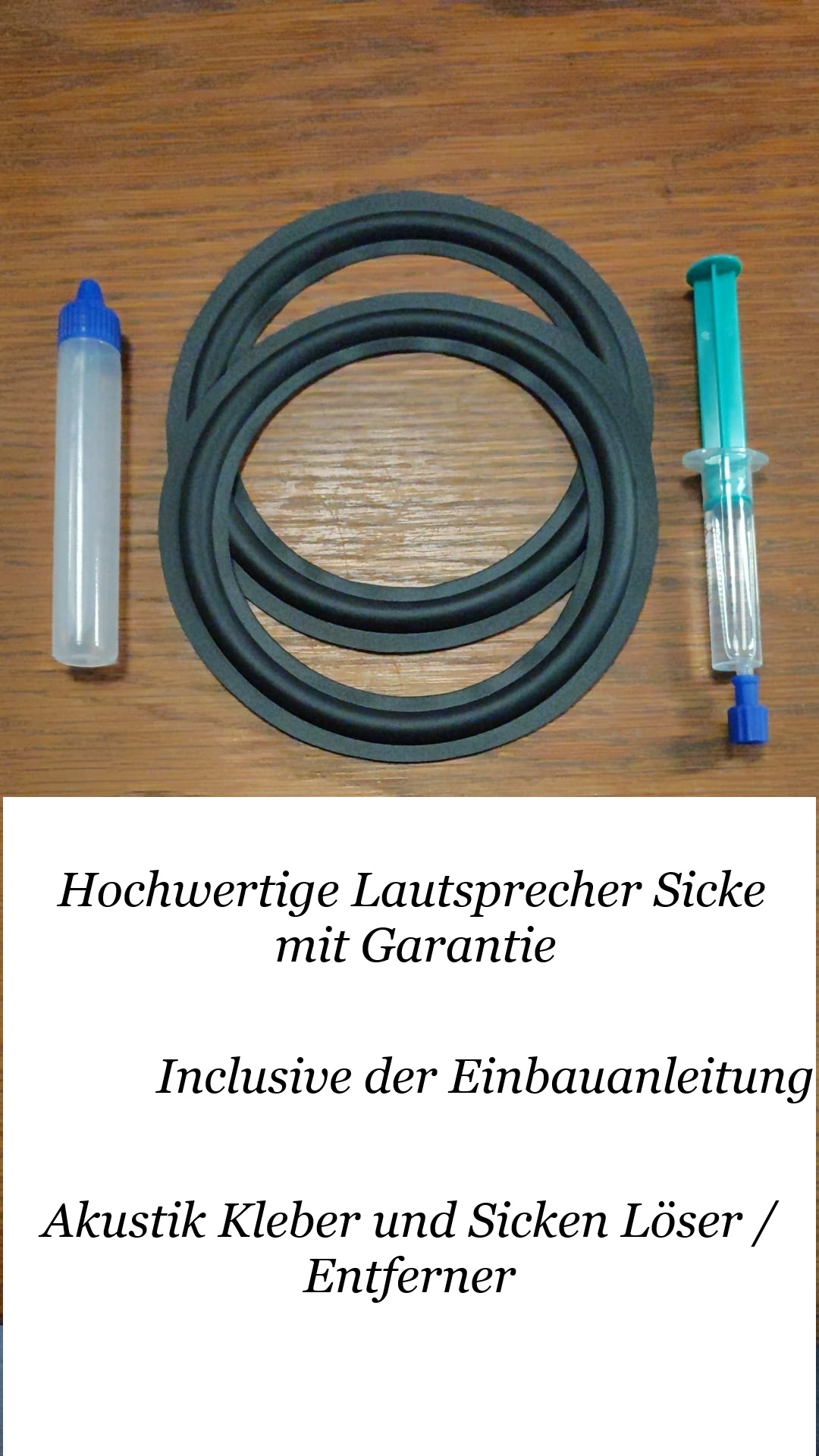 MB Quart QM 160 TX2 Hochwertiges Lautsprecher Gummi Sicken Set mit Garantie R160g a